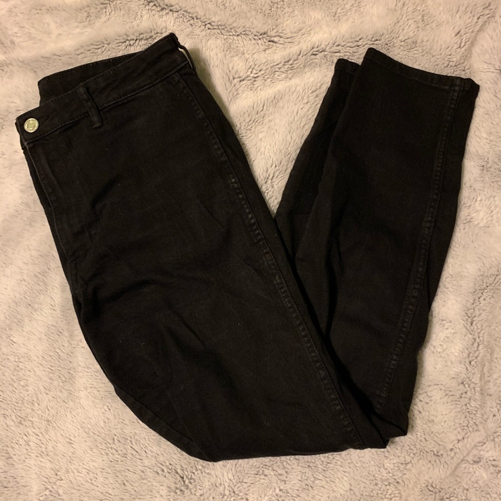H&M Black high waisted jeans